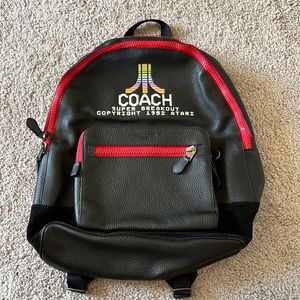 Coach X Atari leather backpack